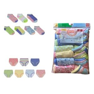 Wonder Nation Socks & Brief Panties